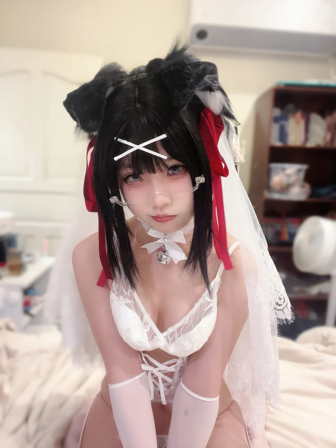 清水凪 - No.019 小狗花嫁 [37P,3V-284MB]